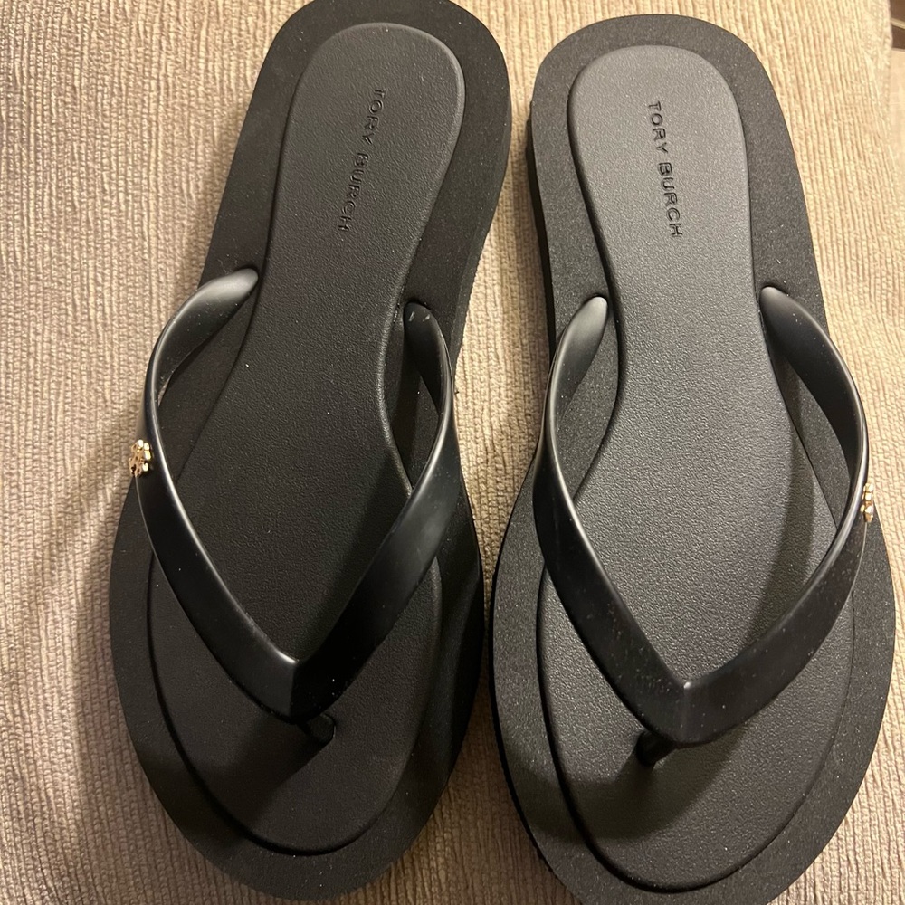 Tory Burch Elegant Black Sandals